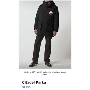 Canada Goose Citadel Fur Trimmed Parka
